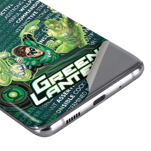 DC Comics Green Lantern Sketch Art Action Pose Galaxy S20 Ultra 5G Skin